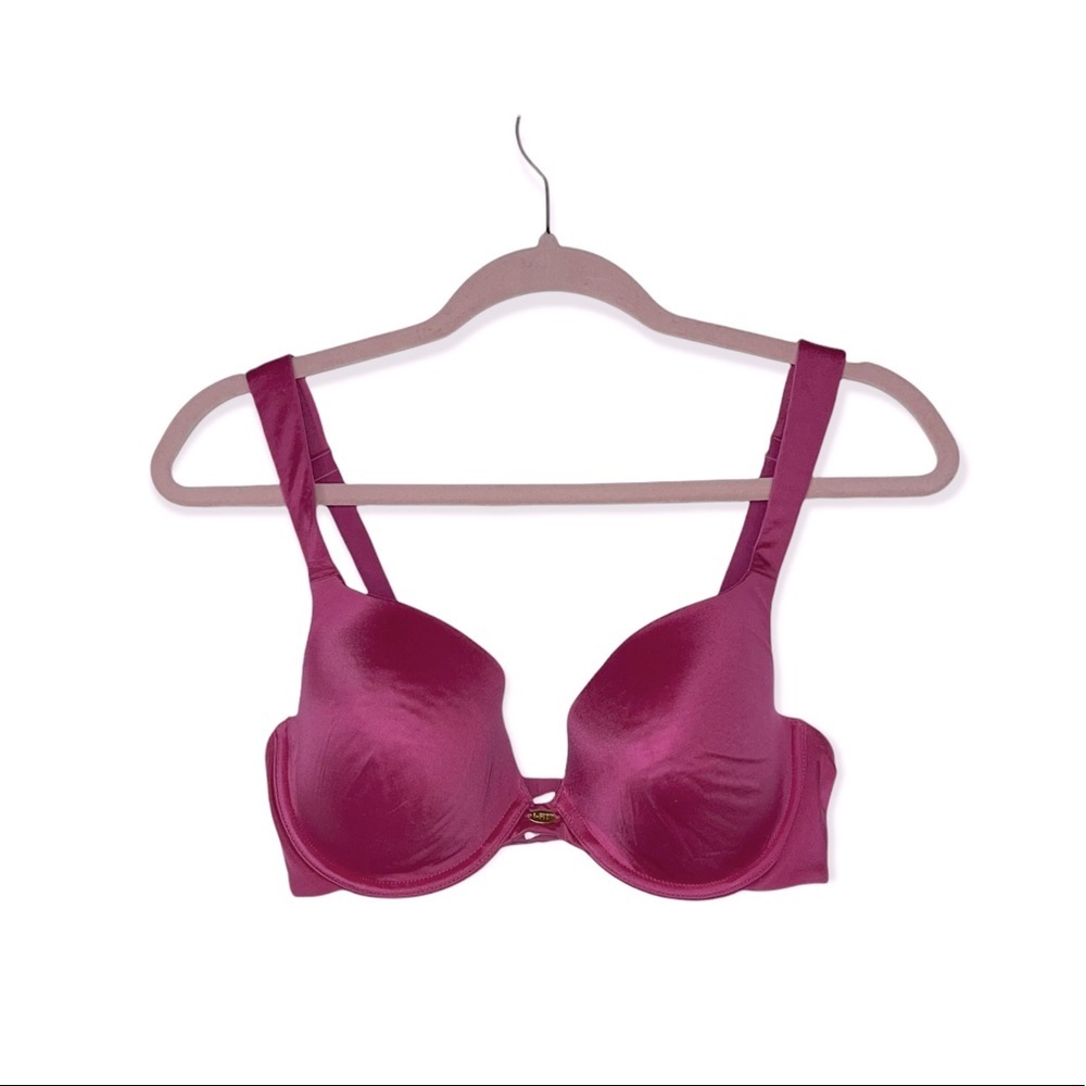MAIDENFORM SELF EXPRESSIONS Pink Lightly Padded Push-Up Bra 36C NWOT